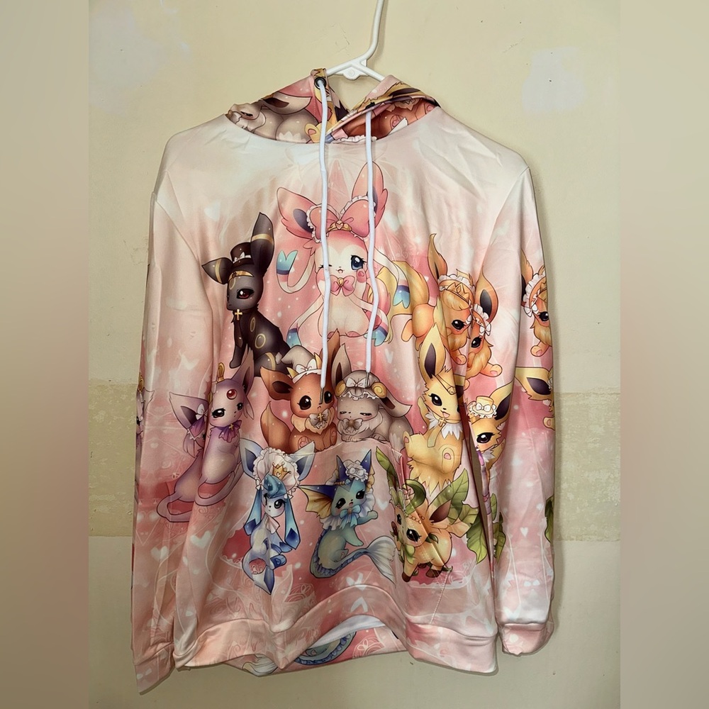 Eevie evolution Hoodie large